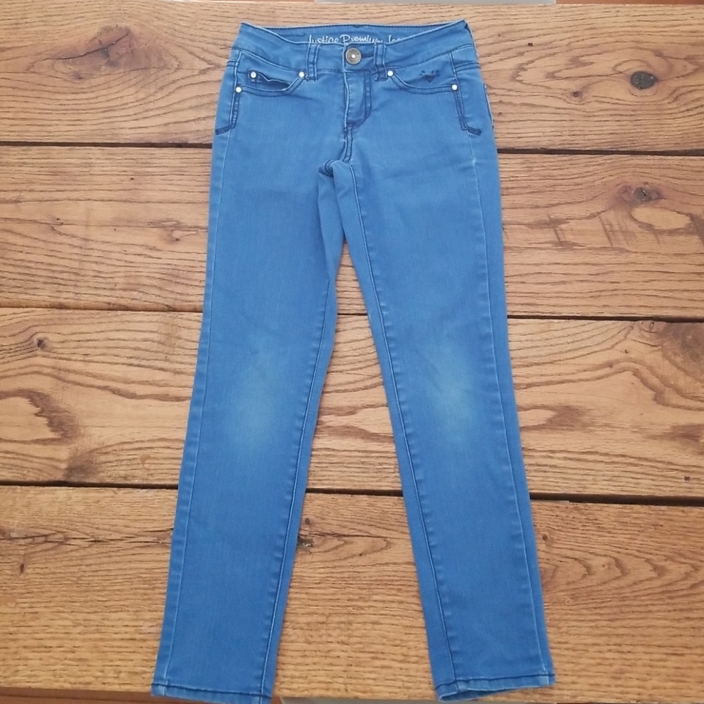 Justice Girls 8R Royal Blue Denim Jeans